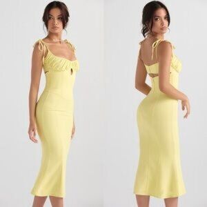 NWT House of CB Soren Buttercup Dress